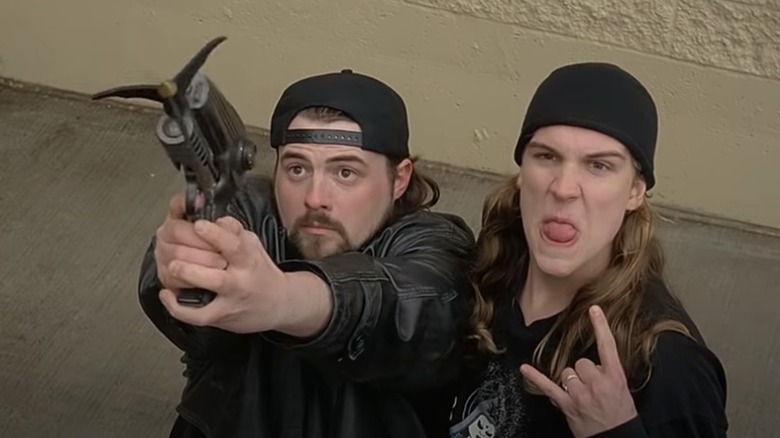 Kevin Smith and Jason Mewes