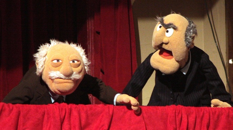 Statler and Waldorf balcony