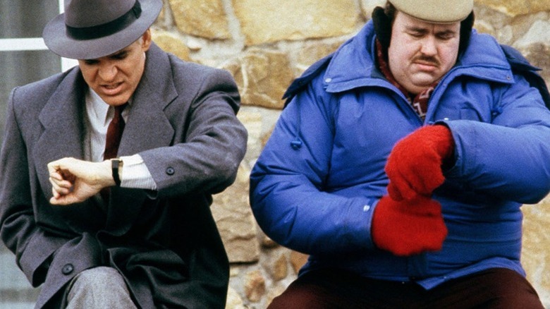 Steve Martin and John Candy