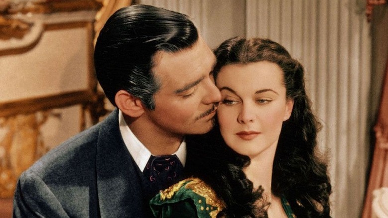 Clark Gable and Vivien Leigh in "Gone with the Wind"