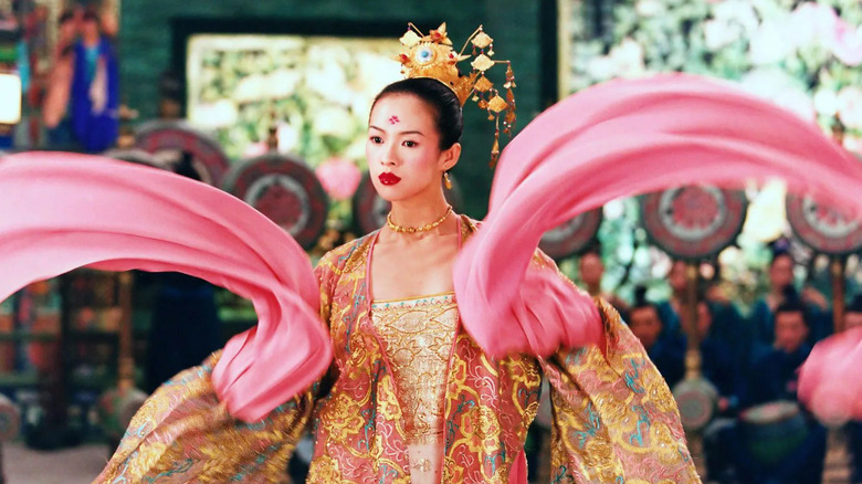 Ziyi Zhang in "House of Flying Daggers"
