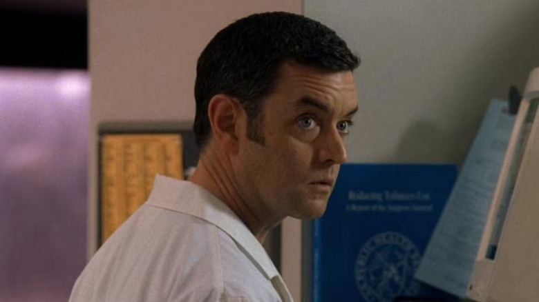 Timothy Omundson as Phillip Dowd at a computer on Criminal Minds