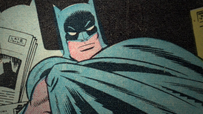 Comic book image of Batman