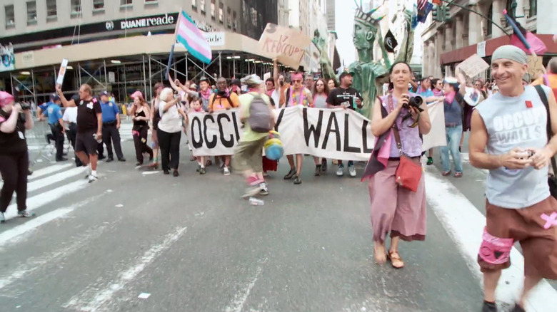 Occupy Wall Street protest in The Big Scary S Word