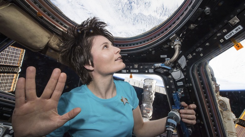 Samantha Cristoforetti orbits Earth in The Wonderful