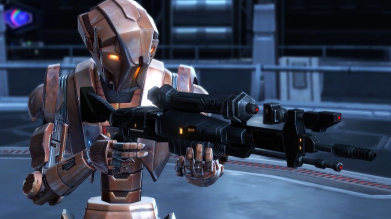 Assassin droid HK-47 is locked and ready for fun in Knights of the Old Republic