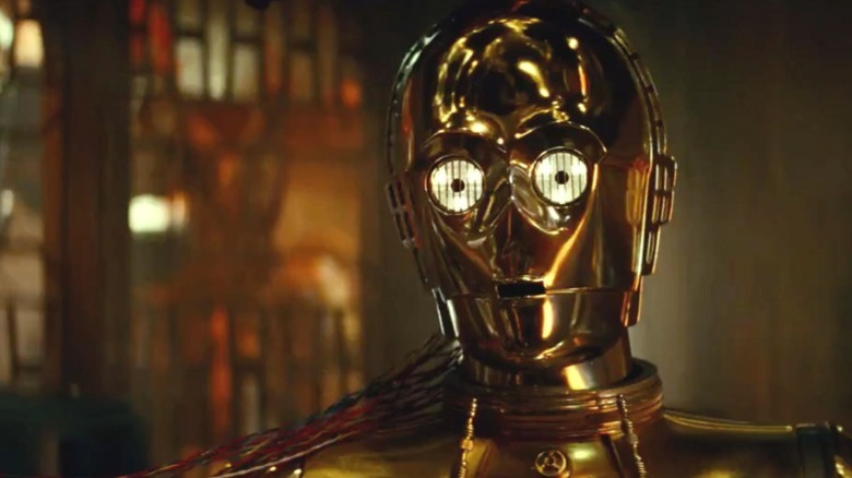Threepio worries about his future.