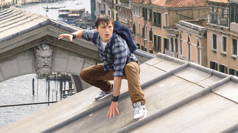 Tom Holland in Spider-Man: Far From Home