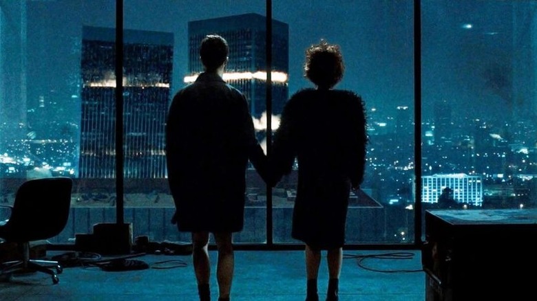 Edward Norton and Helena Bonham Carter in Fight Club