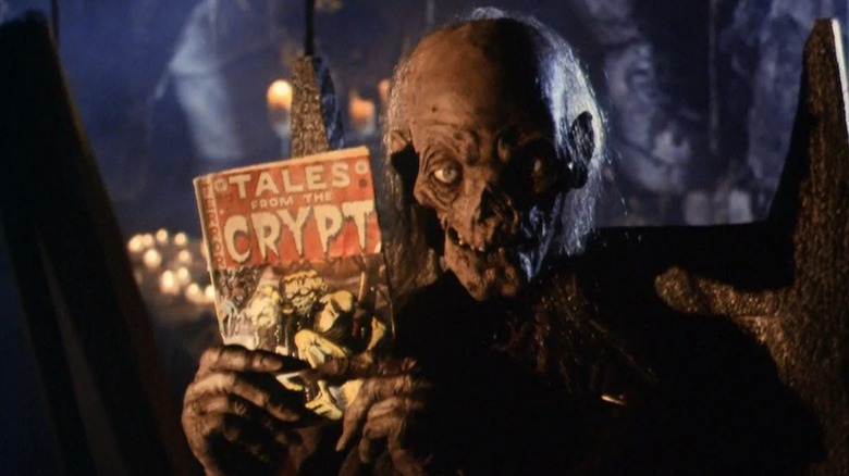 The Cryptkeeper grins