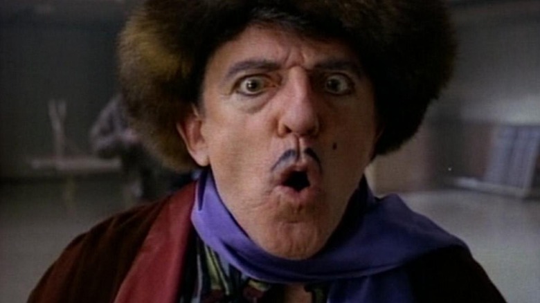 The theater director shouts in Tales from the Crypt