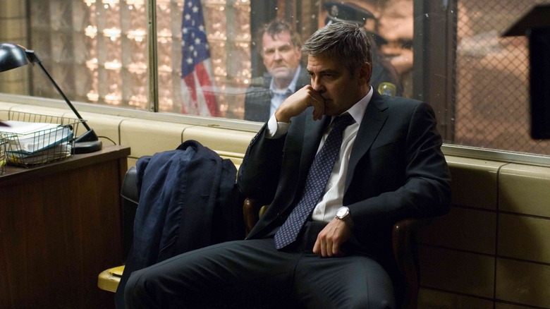 George Clooney thinking