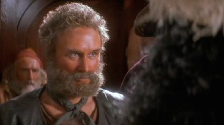 Glenn Close as Gutless in Hook with beard
