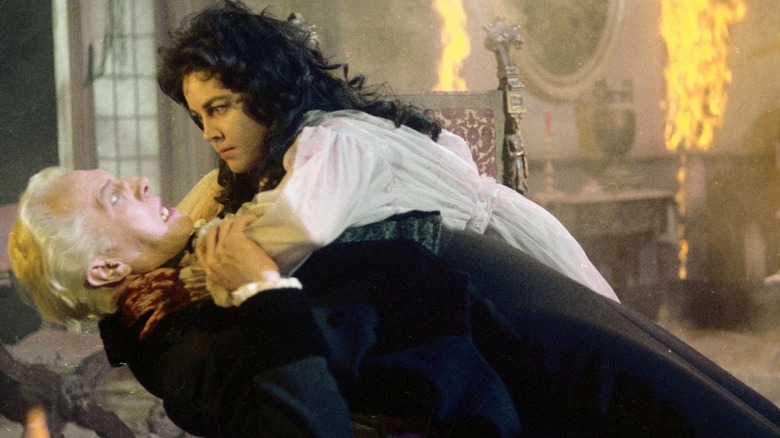 Vincent Price and Myrna Fahey as the Usher siblings in House of Usher