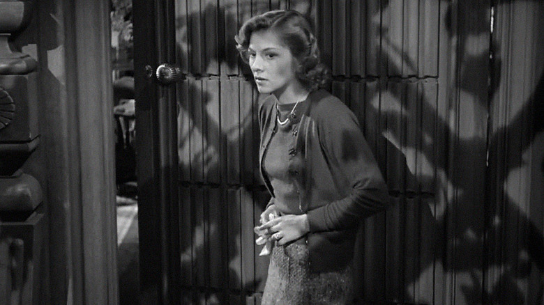 Joan Fontaine as the 2nd Mrs de Winter, sincerely worried in Rebecca