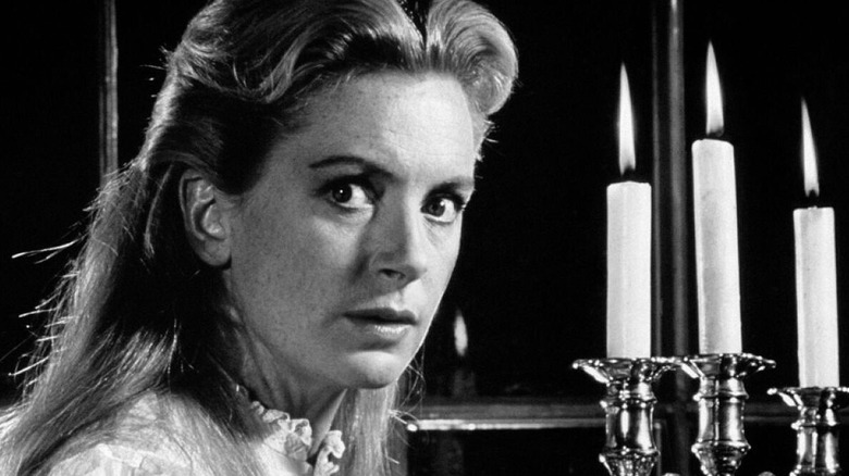 Deborah Kerr as Miss Giddons, frightened in The Innocents