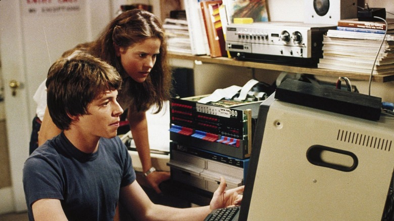 Matthew Broderick hacking