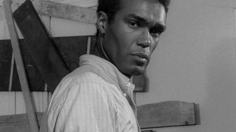 Duane Jones staring