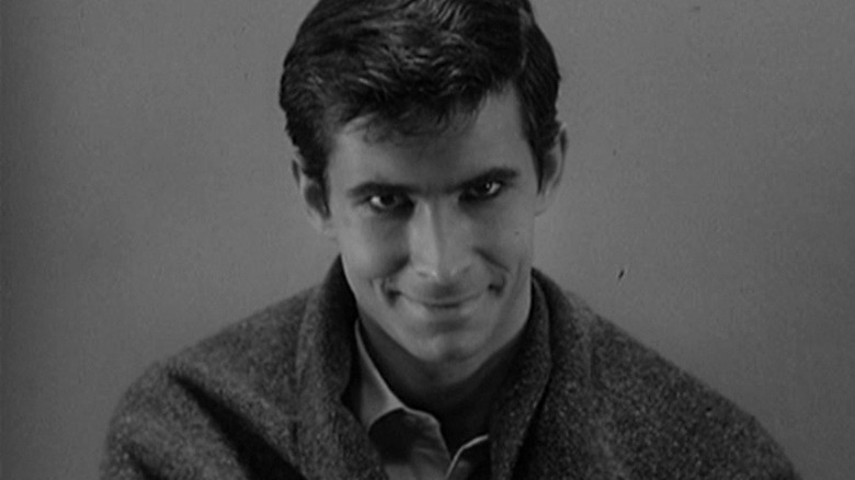 Norman Bates smiling