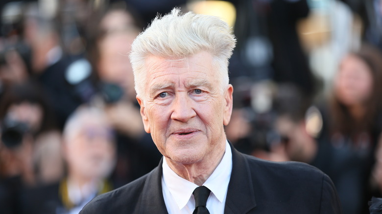 David Lynch slight smile