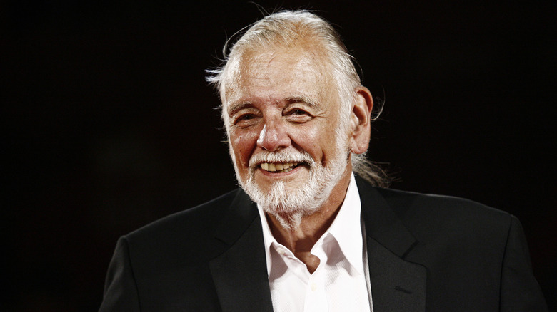 George Romero laughs