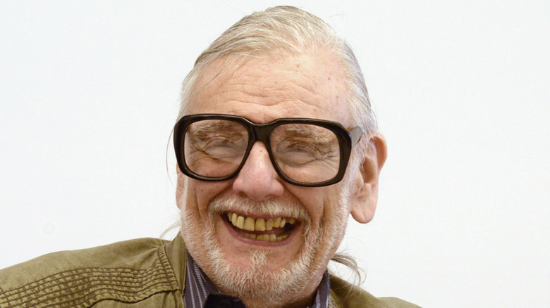 George Romero laughs