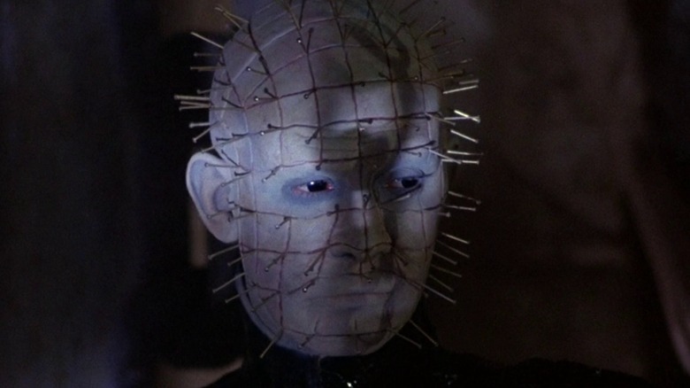 Pinhead looks aside