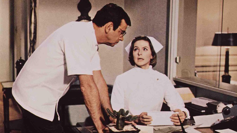 Walter Matthau and Ingrid Bergman