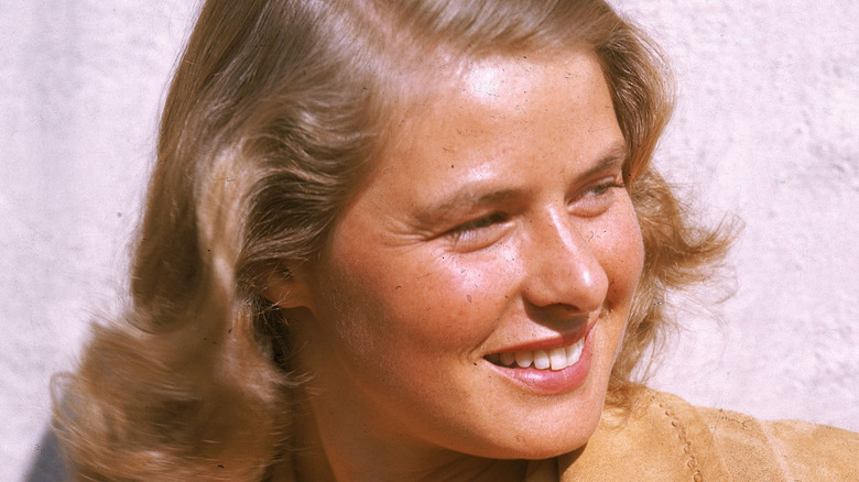 Ingrid Bergman smiling