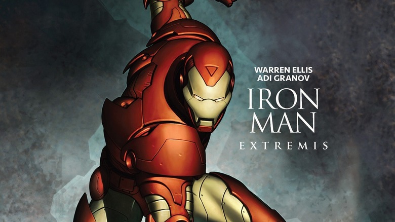 Iron Man poised