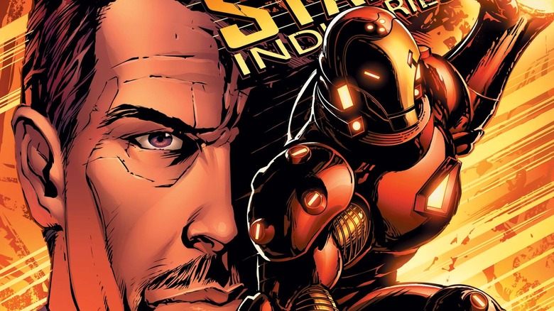 Iron Man flying