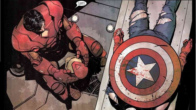 Iron Man apologizing