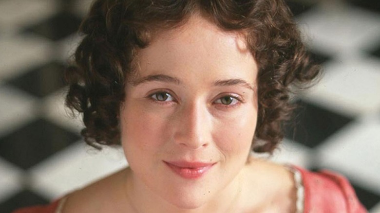 Jennifer Ehle as Elizabeth Bennett in Pride and Prejudice