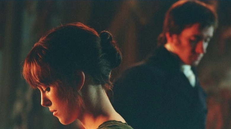 Keira Knightley and Matthew Macfadyen in "Pride and Prejudice"