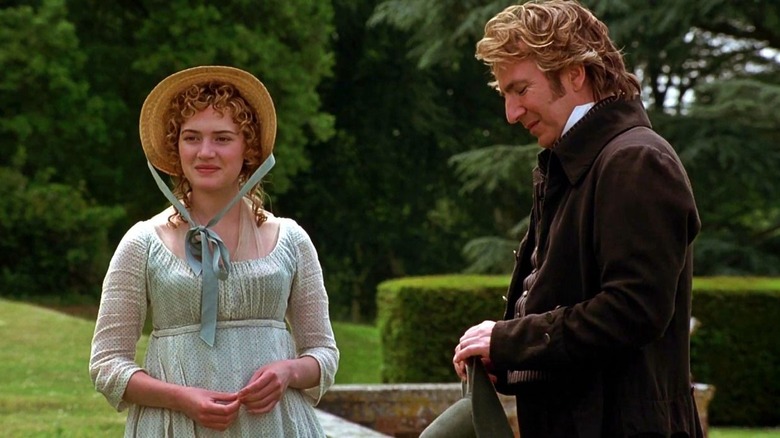 Kate Winslet and Alan Rickman in "Sense and Sensibility"