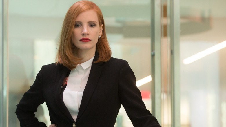 chastain severe stare