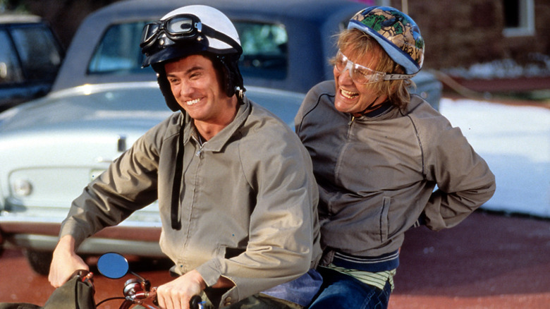 Jim Carrey and Jeff Daniels in 