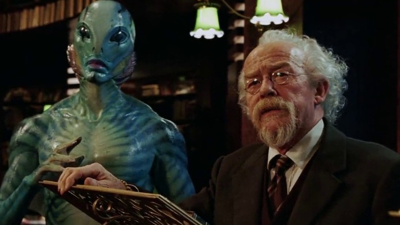 Professor and monster