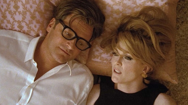 Colin Firth and Julianne Moore