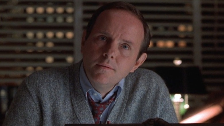 Ben Stone at his desk