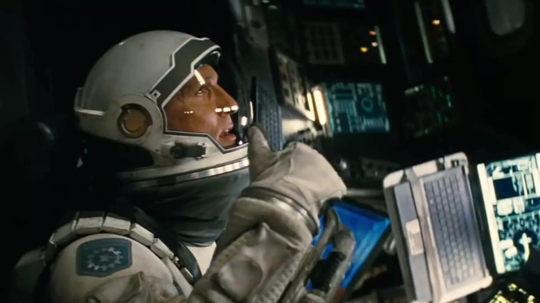 Matthew McConaughey in space suit