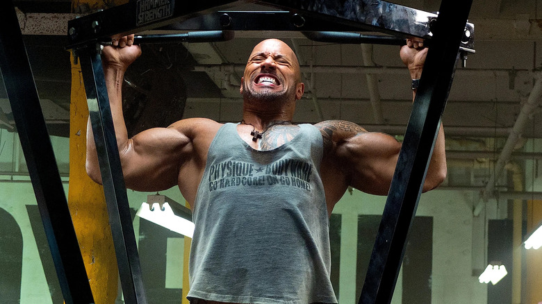The Rock in "Pain & Gain"