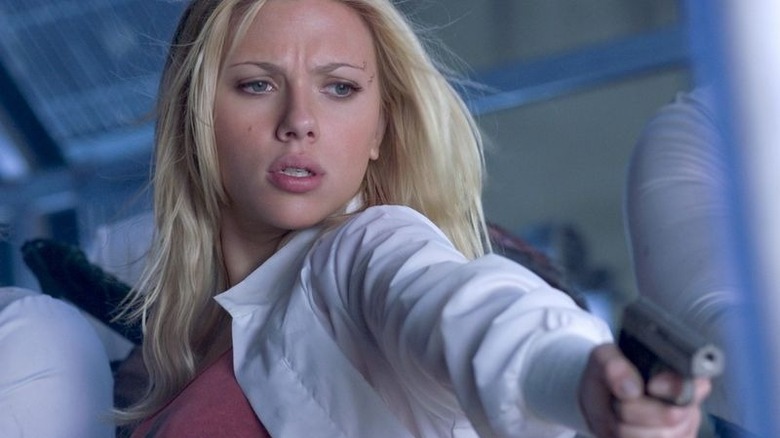 Scarlett Johannson in "The Island"