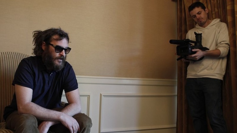 Joaquin Phoenix and Casey Affleck in I'm Still Here.