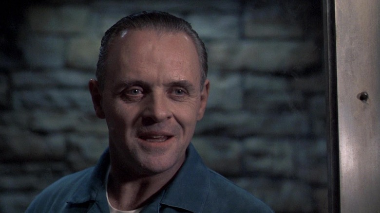 Anthony Hopkins as Hannibal Lecter speaking in The Silence of the Lambs