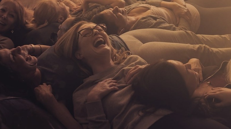 Julianne Moore laughing