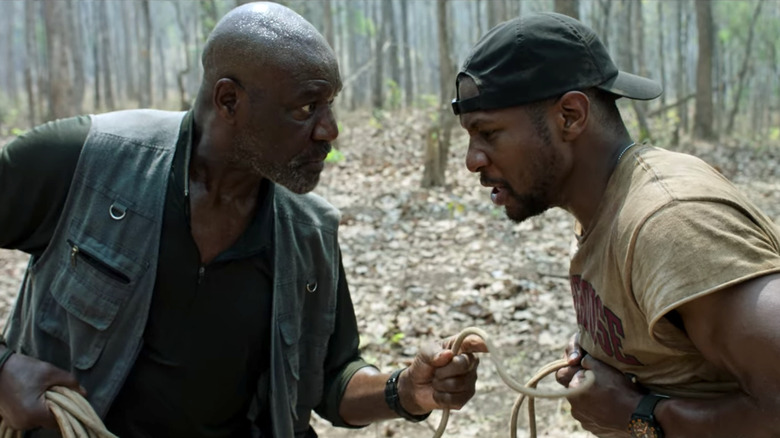 Delroy Lindo guides Jonathan Majors