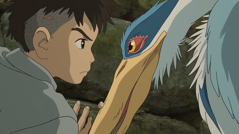 The Boy and the Heron, Mahito and the Heron