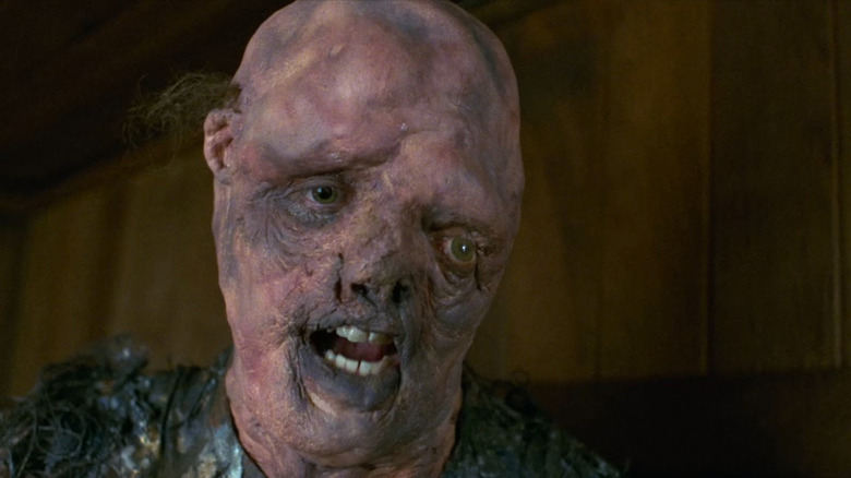 The Toxic Avenger's transformed face in The Toxic Avenger