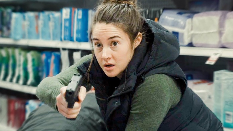 Shailene Woodley as Eleanor, catching a killer in To Catch a Killer